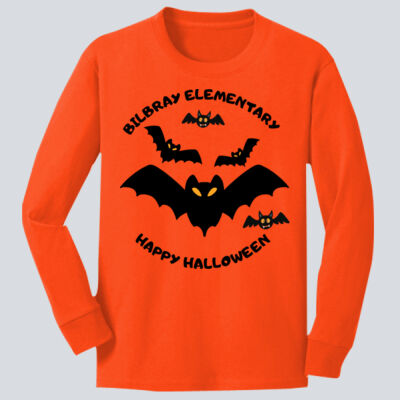 Youth Long Sleeve Shirt - Fall Holidays - Bats Thumbnail