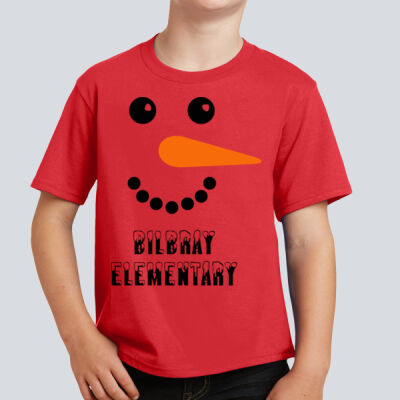 Youth T-Shirt - Winter - Snowman Thumbnail