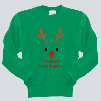 Youth Crewneck - Winter - Reindeer  Thumbnail