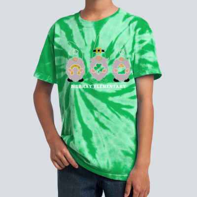 Youth Tie-Dye T-Shirt - Spring Holidays - Leprechauns Thumbnail